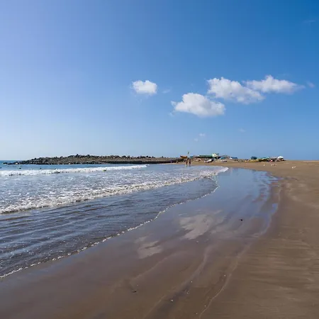 Beachfront Bliss In Burras Semesterbostad Las Palmas de Gran Canaria